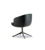 Modern swivel dining chair by Daya Worldwide featuring sleek design and comfortable seating for contemporary dining rooms.