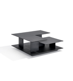 Modern Quadra Nest Coffee Table by Daya Worldwide with sleek geometric design in neutral tones.