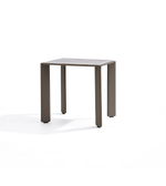 Daya Worldwide Linea Wrap Side Table bedside table with a modern design, featuring a sleek surface and wrapped edges.