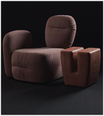 Daya Worldwide Terra Lounge Chair with plush cushioning and modern design, perfect for relaxing in a stylish living space.
