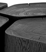 Cluster side table by Daya Worldwide featuring multiple interconnected round surfaces in a modern, sleek design.