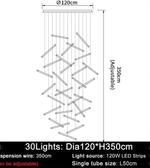 Technical drawing of a light fixture with dimensions and specifications.