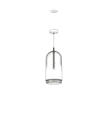 Pendant light fixture on a white background