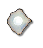 Aurelía Bloom wall sconce by Daya Worldwide, modern wall light with floral-inspired design, mounted on a neutral wall.