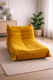 Daya Worldwide premium Caterpillar sofa with plush cushions and modern design, showcased in a stylish living room setting.