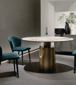 Contemporary Daya Worldwide Lucente dining table with sleek wooden surface and modern design for stylish dining spaces.