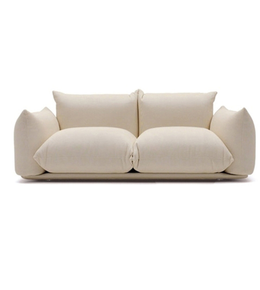 Daya Worldwide Mora Lounge Sofa featuring a sleek modern design with plush cushions and a neutral fabric finish.