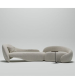 Modular lounge sofa by Daya Worldwide featuring plush cushions and contemporary design, perfect for modern living room decor.