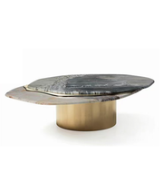 Modern Aurora coffee table by Daya Worldwide featuring a sleek design with a polished finish, ideal for contemporary living rooms.
