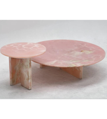 Modern Nysa coffee table by Daya Worldwide featuring a sleek design with a wooden top and metal legs.