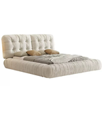 Daya Worldwide Cloudline Bed with sleek modern design, featuring a sturdy frame and stylish headboard for contemporary bedroom decor.