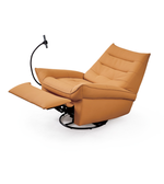 Daya Worldwide AURA recliner lounge chair with plush cushioning and modern design, ideal for comfortable seating in living rooms.