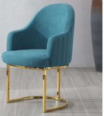 Daya Worldwide Aurelia dining chair with sleek legs and upholstered seat, modern design in a contemporary dining room setting.