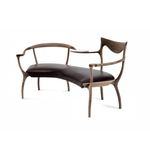 Daya Worldwide Elara Lounge Sofa in neutral fabric with plush cushions and sleek modern design, perfect for living room comfort.