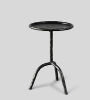 Narnia Wrought Iron Tripod Side Table