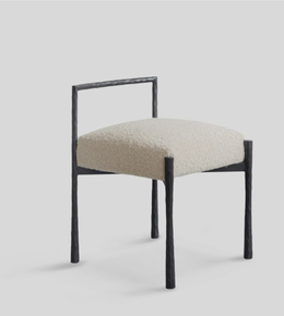 Colmar Wrought Iron Single Bar Stool