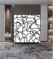 Abstract Storage Cabinet