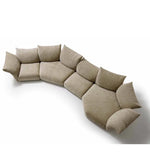 Modern Daya Worldwide Nestle sofa with plush cushions and sleek design, perfect for contemporary living rooms.
