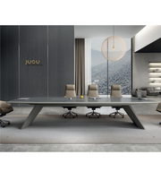 Modern conference table from Daya Worldwide, featuring sleek office furniture design with a spacious tabletop and sturdy legs.