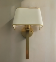 MODERN FABRIC SHADE WALL LIGHT