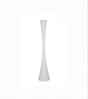 White vase on a white background