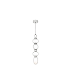 Modern pendant light fixture on a white background