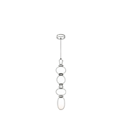 Modern pendant light fixture on a white background