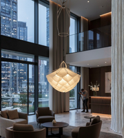 Elegant Daya Worldwide Kinetic Pendant Light hanging with a sleek design, ideal for modern interior decor.